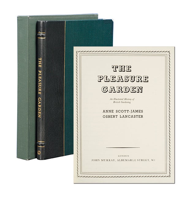(Item #3833) The Pleasure Garden. An Illustrated History of British Gardening. Anne Scott-James.