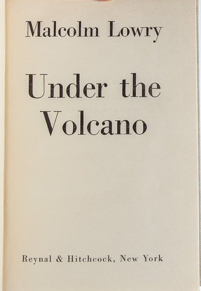 Under the Volcano