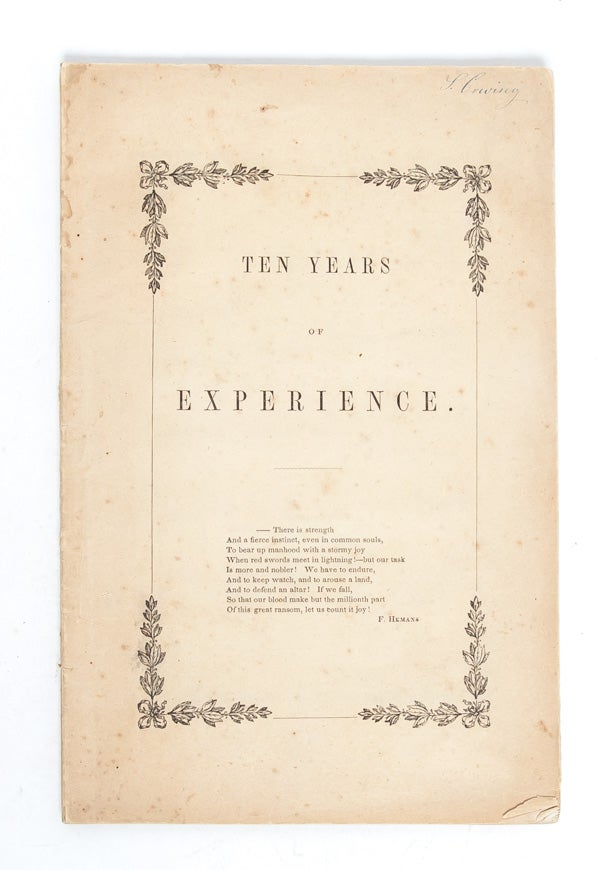 (Item #3849) The Ninth Annual Report of the Boston Female Anti-Slavery Society. Abolition, Women's Activism.