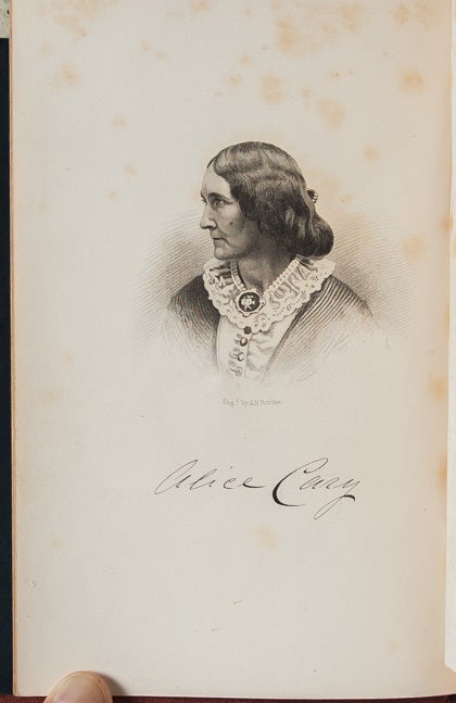 A Memorial of Alice and Phoebe Cary. With Some of Their Later Poems