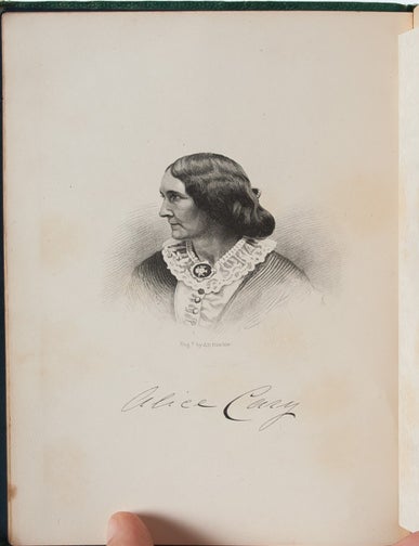 A Memorial of Alice and Phoebe Cary. With Some of Their Later Poems