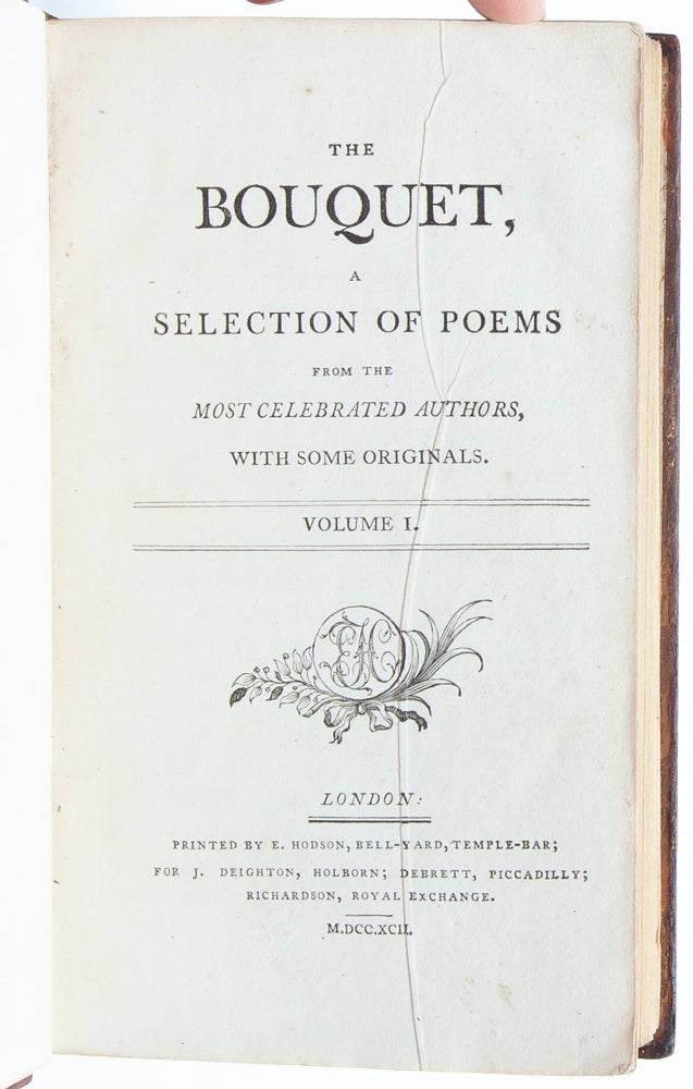 The Bouquet, A Selection of Poems from the Most Celebrated Authors, with some Originals