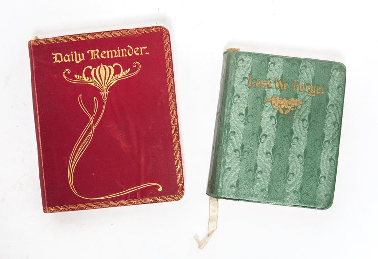 Pair of diaries documenting two important years in the life of a young woman