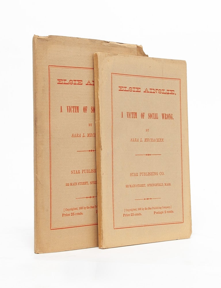 Item #3978) Elsie Ainslie, A Victim of Social Wrong. BIPOC, Women, Race