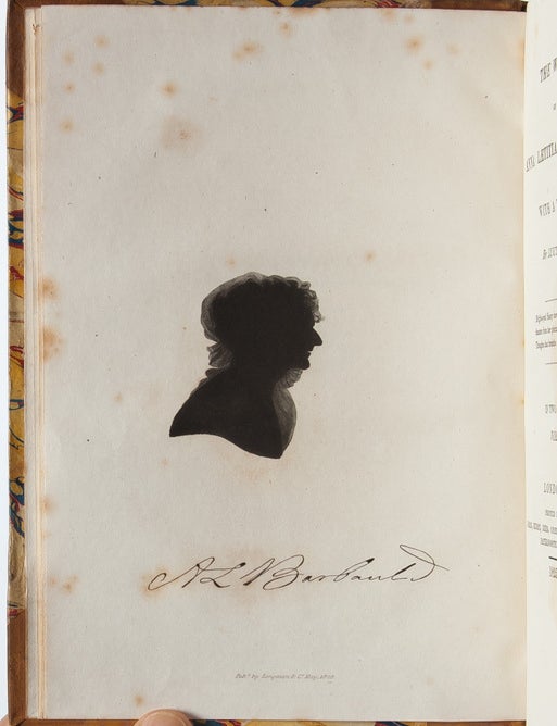 The Works of Anna Laetitia Barbauld with a Memoir (in 2 vols.)