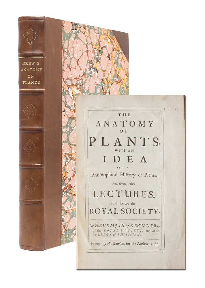Item #3985) The Anatomy of Plants. With an Idea of a Philosophical History of Plants, and Several...