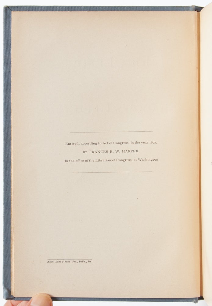 Iola Leroy, or Shadows Uplifted