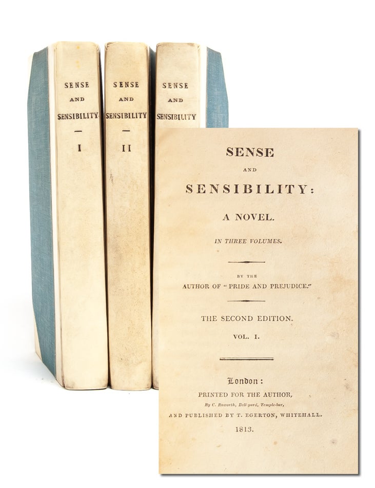 Complete collection of First and Early Editions of Jane Austen’s Works (in 15 vols.)