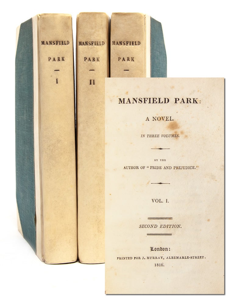 Complete collection of First and Early Editions of Jane Austen’s Works (in 15 vols.)