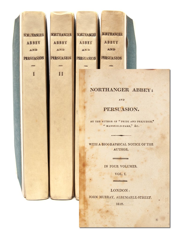 Complete collection of First and Early Editions of Jane Austen’s Works (in 15 vols.)