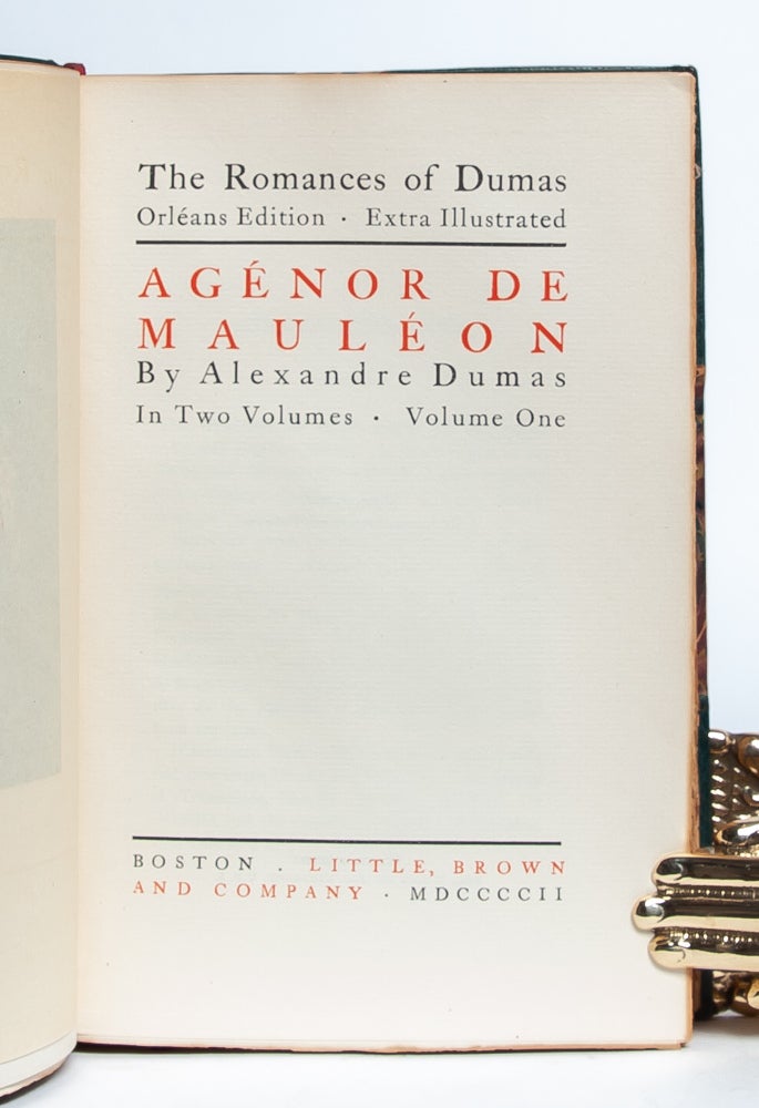 The Romances of Alexandre Dumas, Extra Illustrated (in 53 vols.)