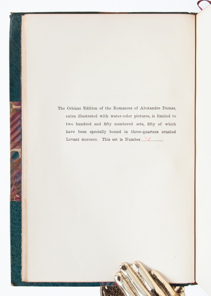 The Romances of Alexandre Dumas, Extra Illustrated (in 53 vols.)