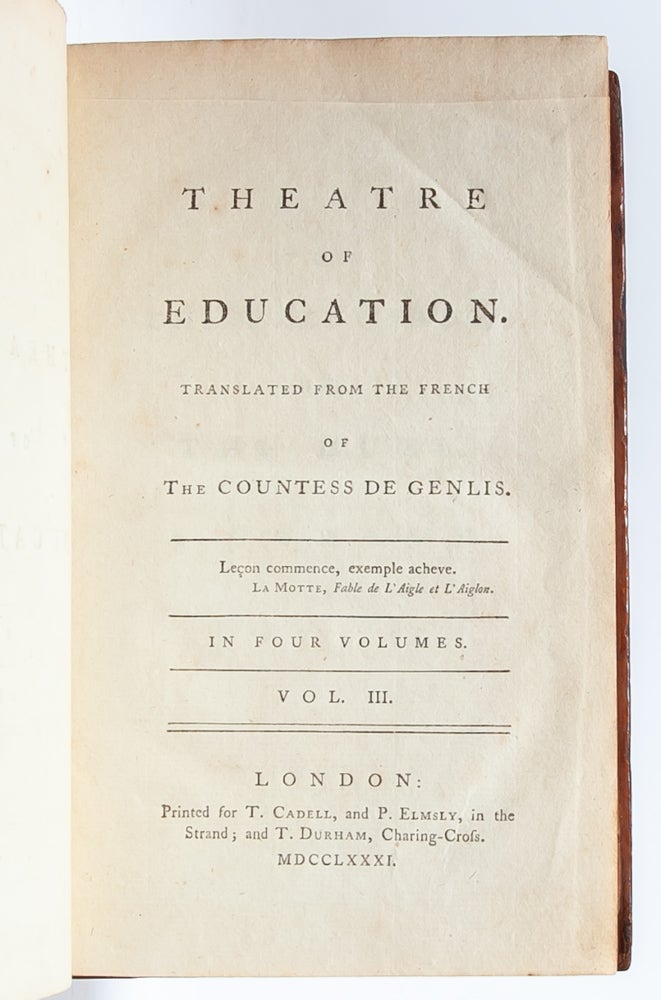 Theatre of Education (in 4 vols.)