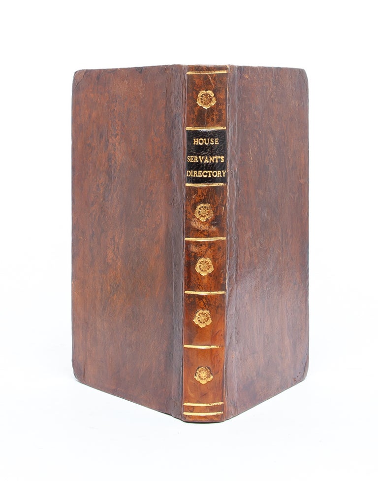 The House Servant's Directory; Or, a Monitor for Private Families...