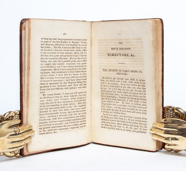 The House Servant's Directory; Or, a Monitor for Private Families...