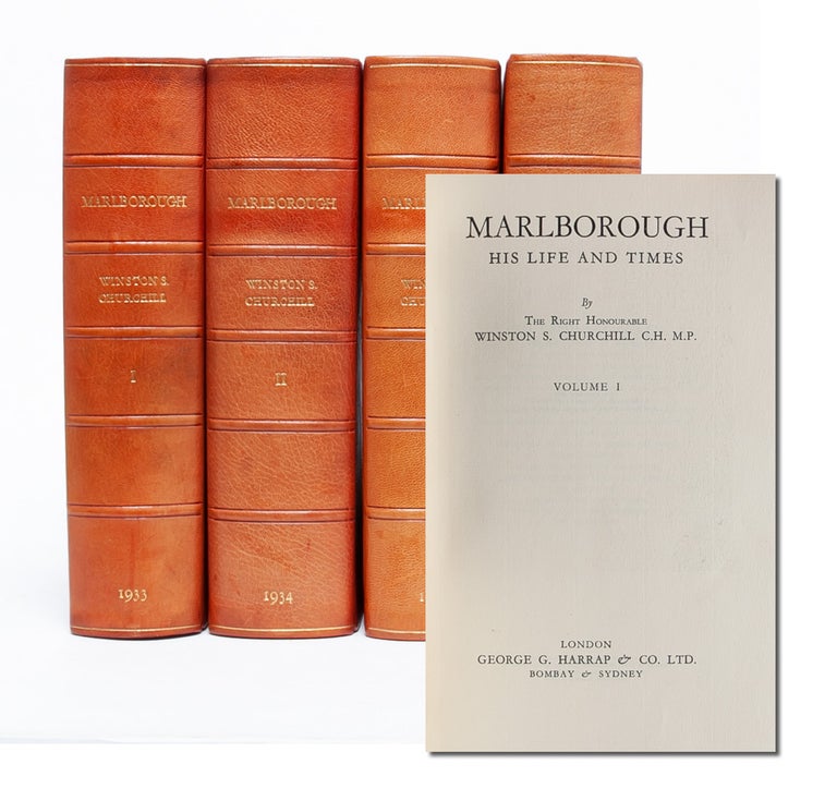 Item #4295) Marlborough: His Life and Times (Signed Limited Edition). Winston Churchill