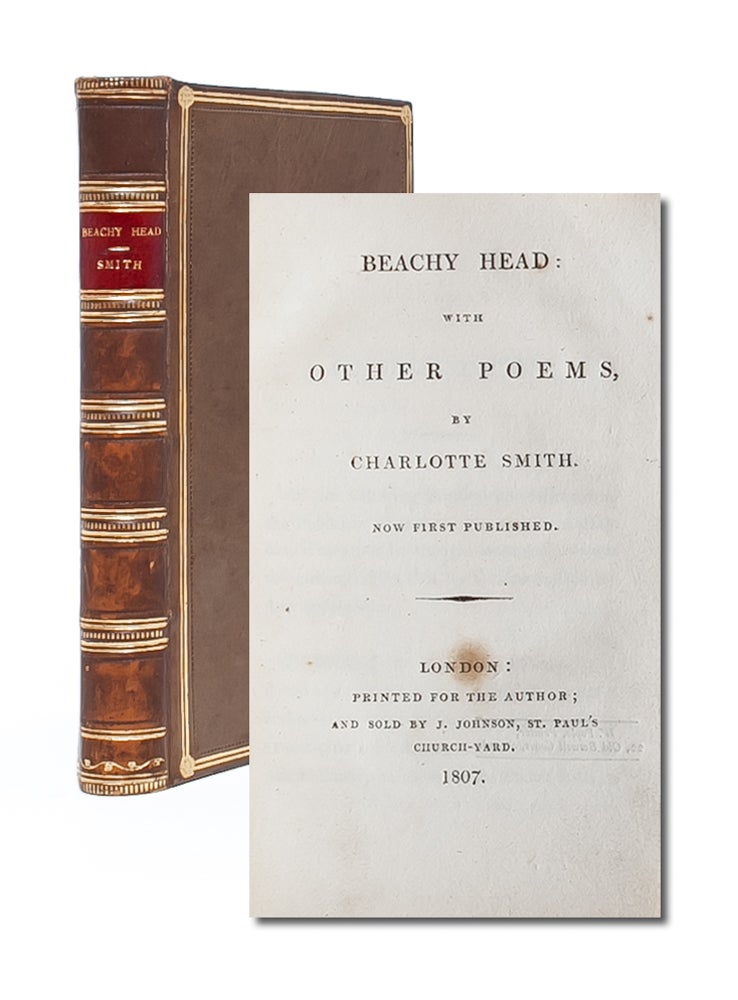 Item #4382) The Beachy Head: With Other Poems. Charlotte Smith