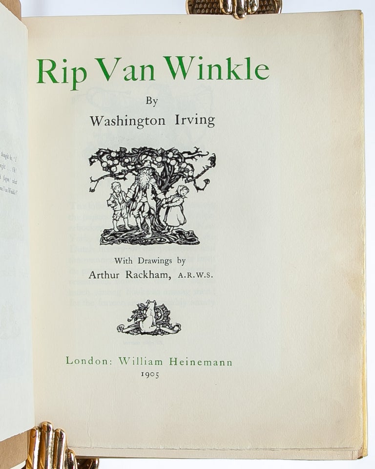 Rip Van Winkle (Signed Presentation Copy)