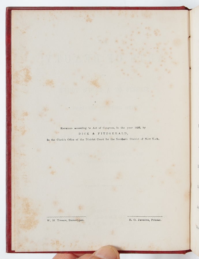 The Arts of Beauty; or, Secrets of a Lady's Toilet. With Hints to Gentlemen on the Art of Fascinating.