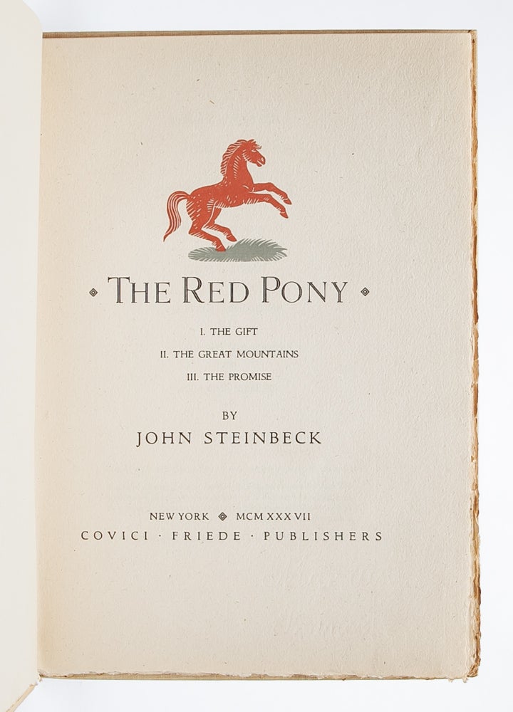 The Red Pony (Signed Limited Edition)