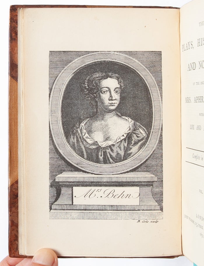 Plays, Histories, and Novels of the Ingenious Mrs. Aphra Behn, with Life and Memoirs (in 6 vols.)