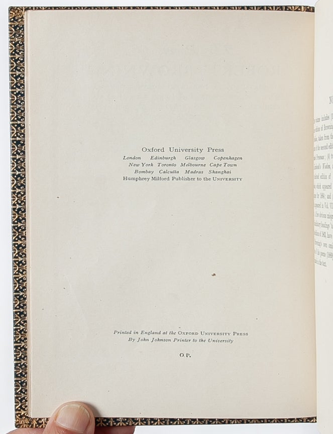 The Poems of Robert Browning (Finely Bound)