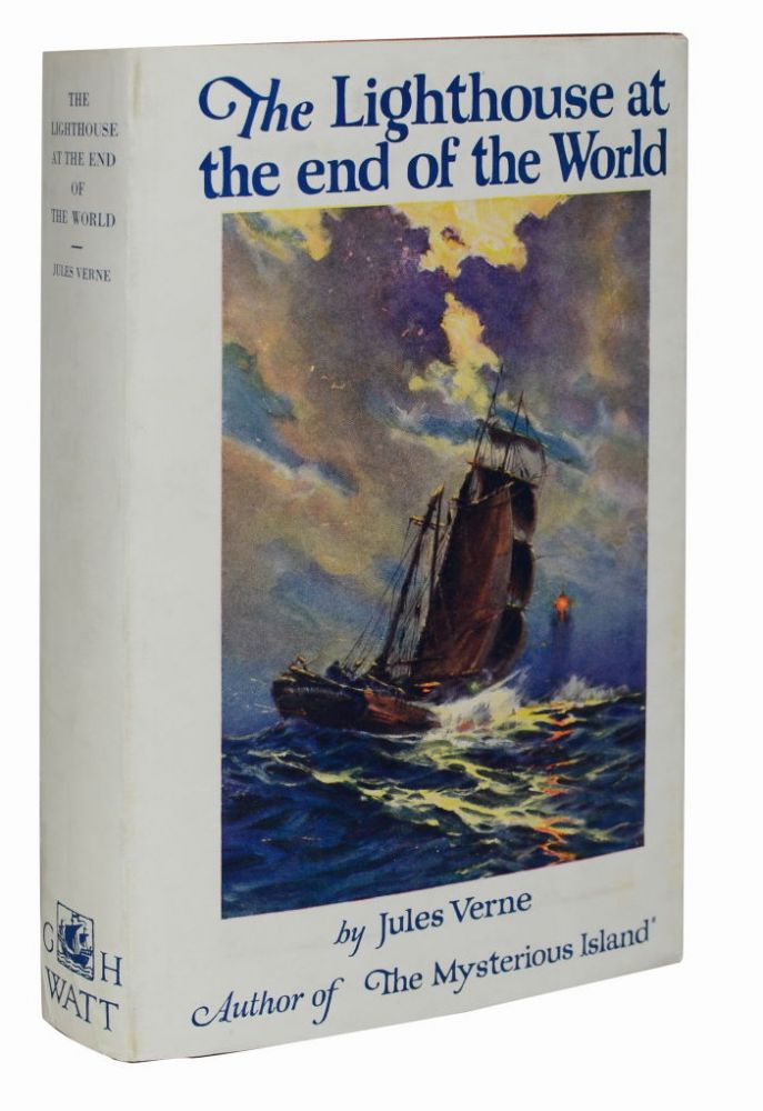 Item #476) The Lighthouse at the End of the World. Jules Verne
