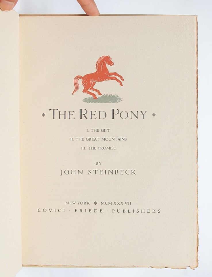 The Red Pony (Signed Limited Edition)