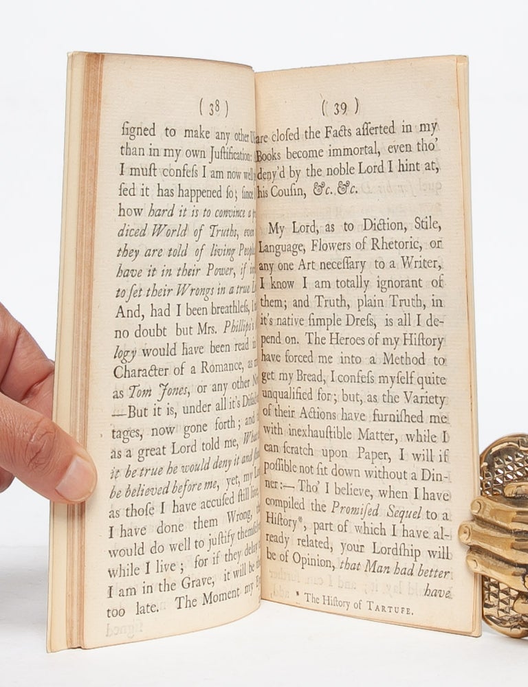 A Letter Humbly Address'd to the Right Honourable the Earl of Chesterfield (Signed First Edition)
