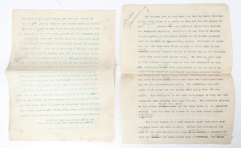 Typed Manuscript for the Ending of The Naulahka: A Story of West and East