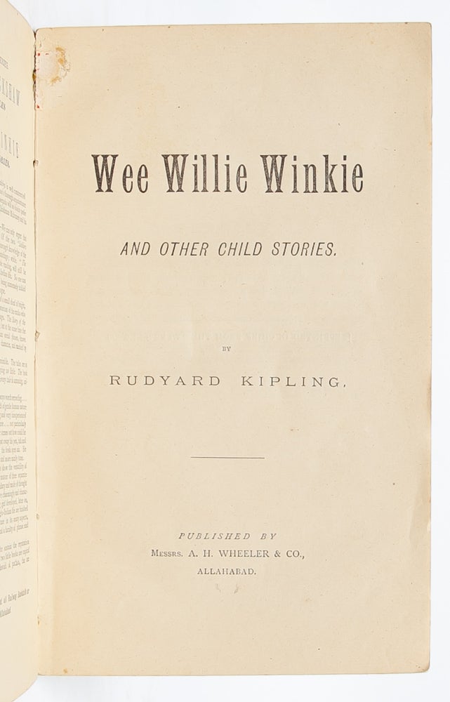 Wee Willie Winkie and Other Child Stories