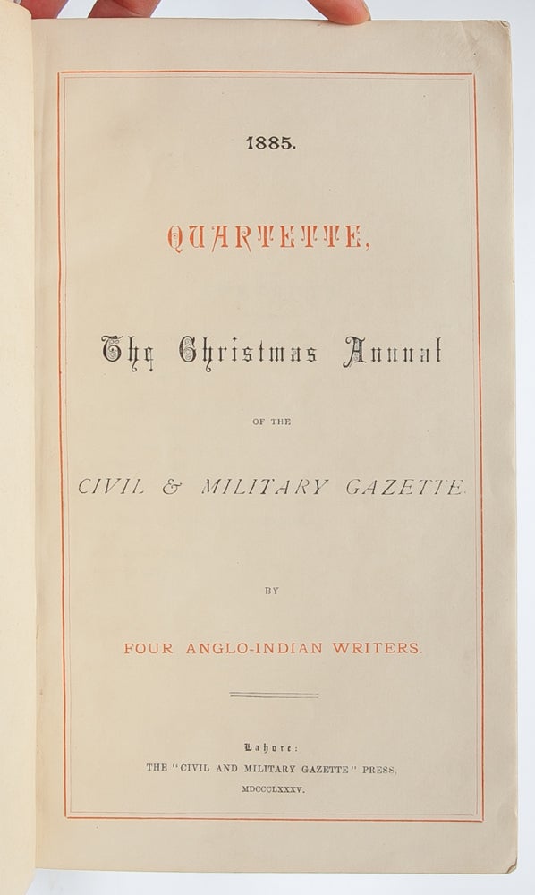 Quartette, the Christmas Annual of the Civil and Military Gazette.