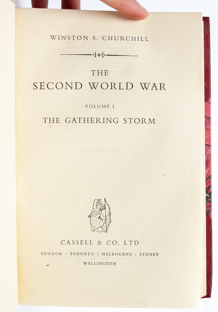 The Second World War (Finely bound in 6 vols.)