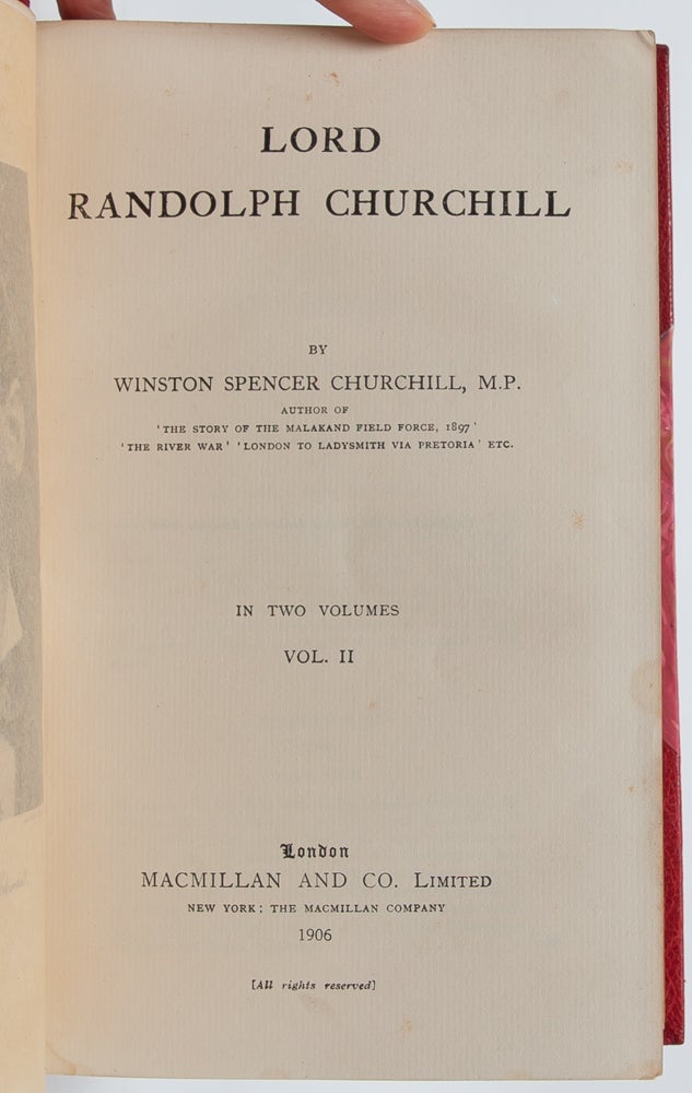 Lord Randolph (in 2 vols.)
