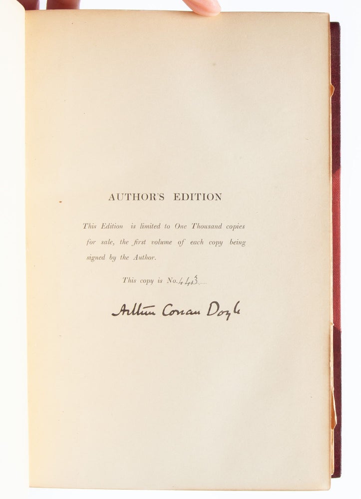 The Works of Arthur Conan Doyle (Signed author's edition in 12 vols.)