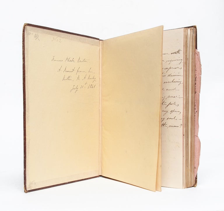 Religious and literary commonplace book of a young woman