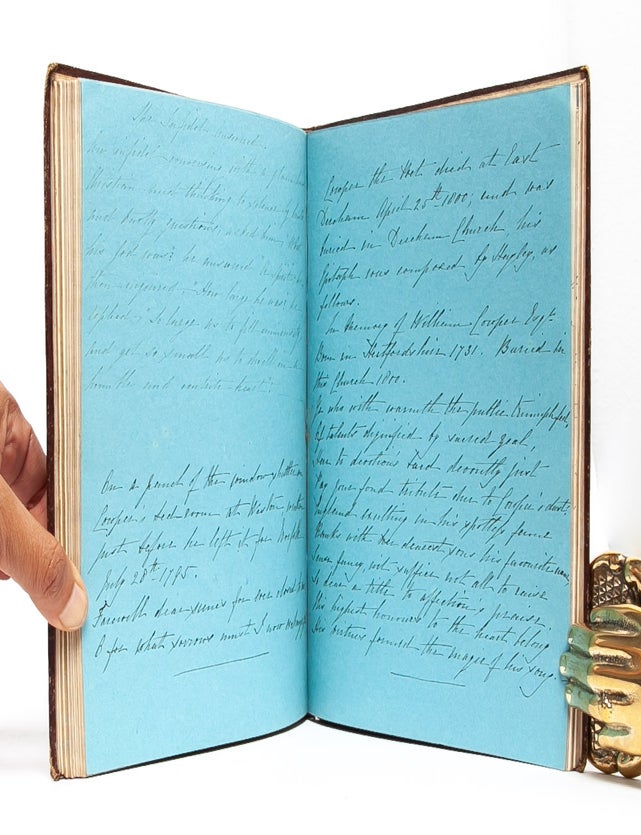 Religious and literary commonplace book of a young woman