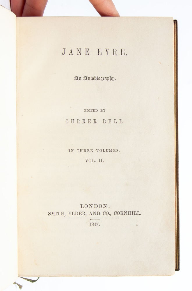 Jane Eyre (in 3 vols.)