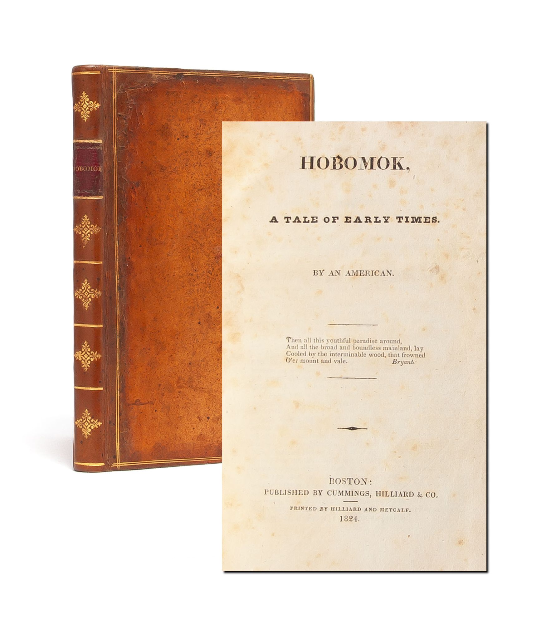 Hobomok. A Tale of Early Times | Lydia Maria Child, An American | First edition