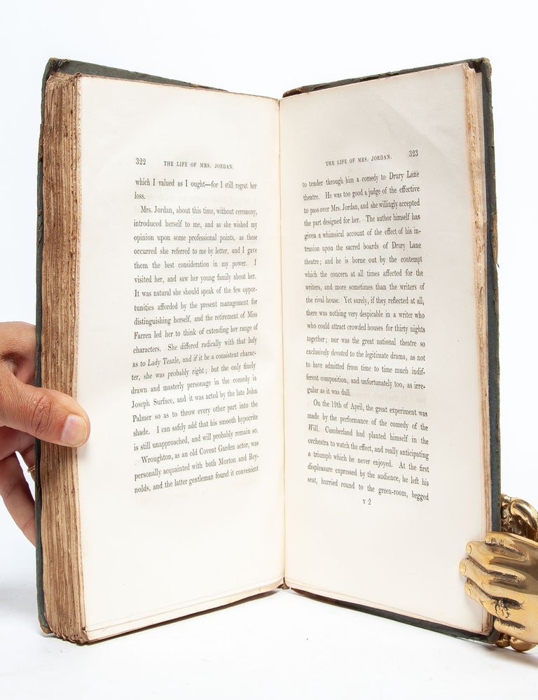 Life of Mrs. Jordan; including original private correspondence and numerous anecdotes of her contemporaries (in 2 vols.)