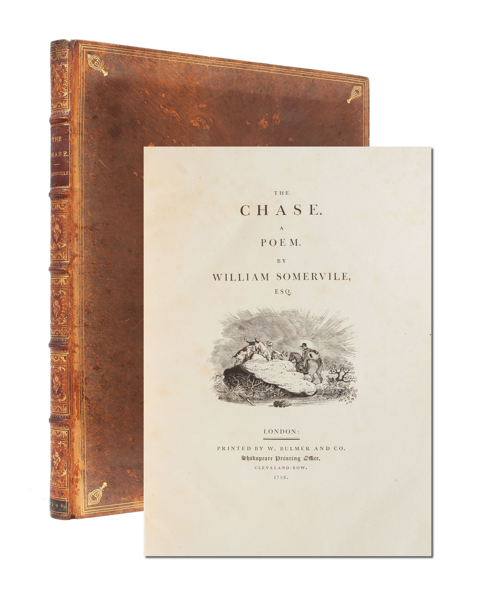 (Item #5141) The Chase. A Poem. William Somerville.