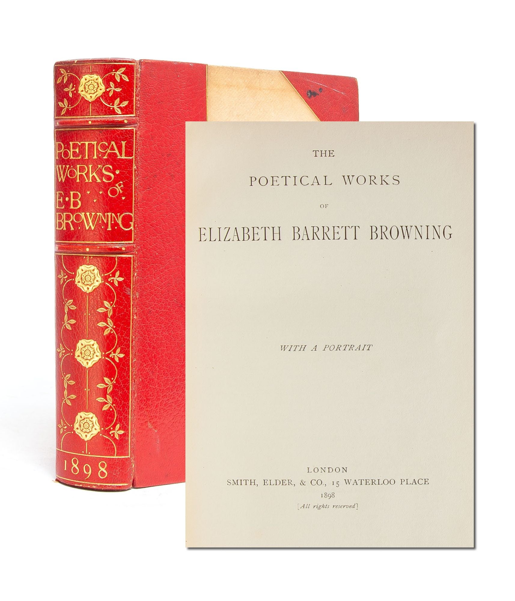 (Item #5149) The Poetical Works of Elizabeth Barrett Browning. Elizabeth Barrett Browning.