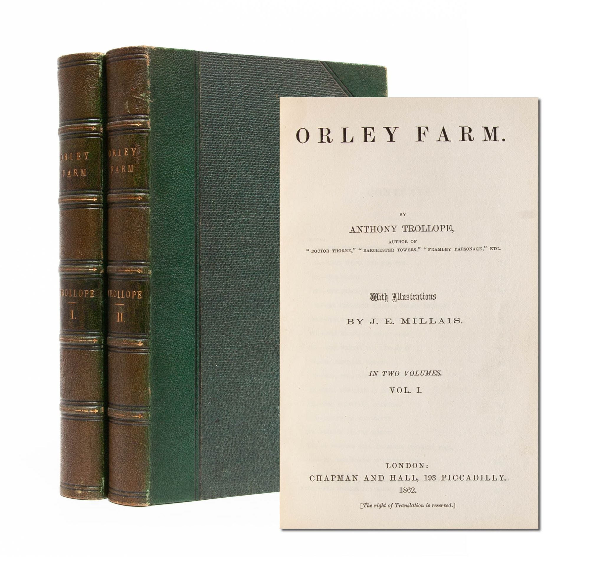 (Item #5166) Orley Farm. Anthony Trollope.