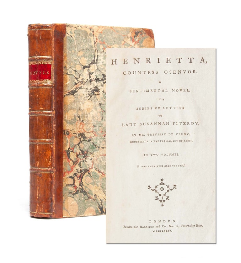 Item #5170) Henrietta, Countess Osenvor. A Sentimental Novel. In a Series of Letters to Lady...