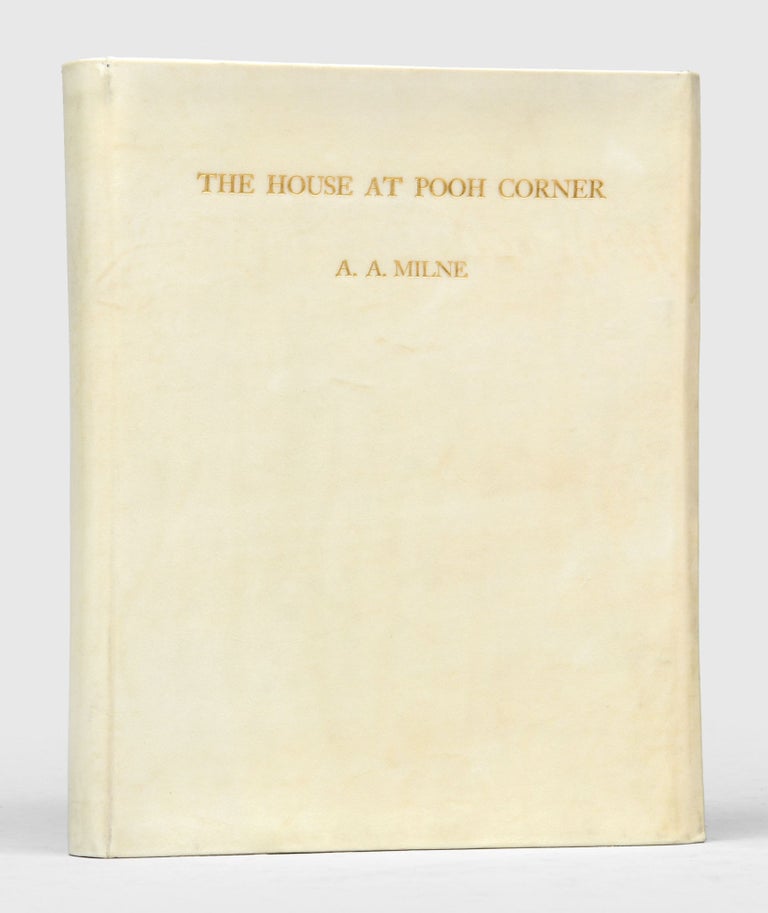 Item #5186) The House at Pooh Corner (Signed limited edition). A. A. Milne, A. E. Shepherd