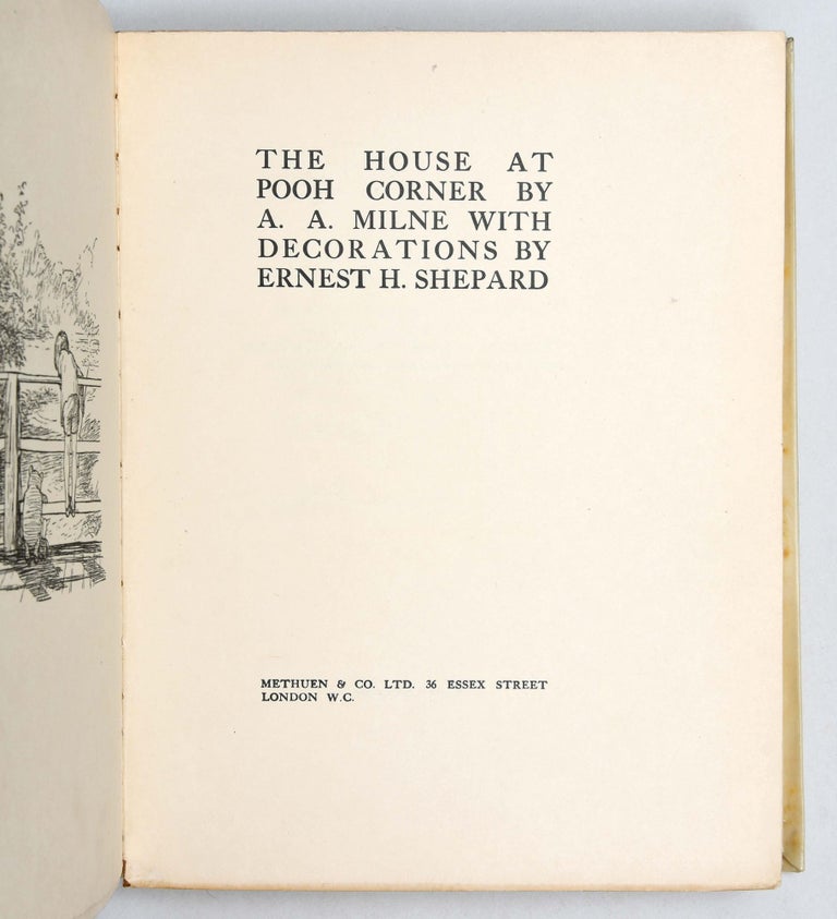The House at Pooh Corner (Signed limited edition)
