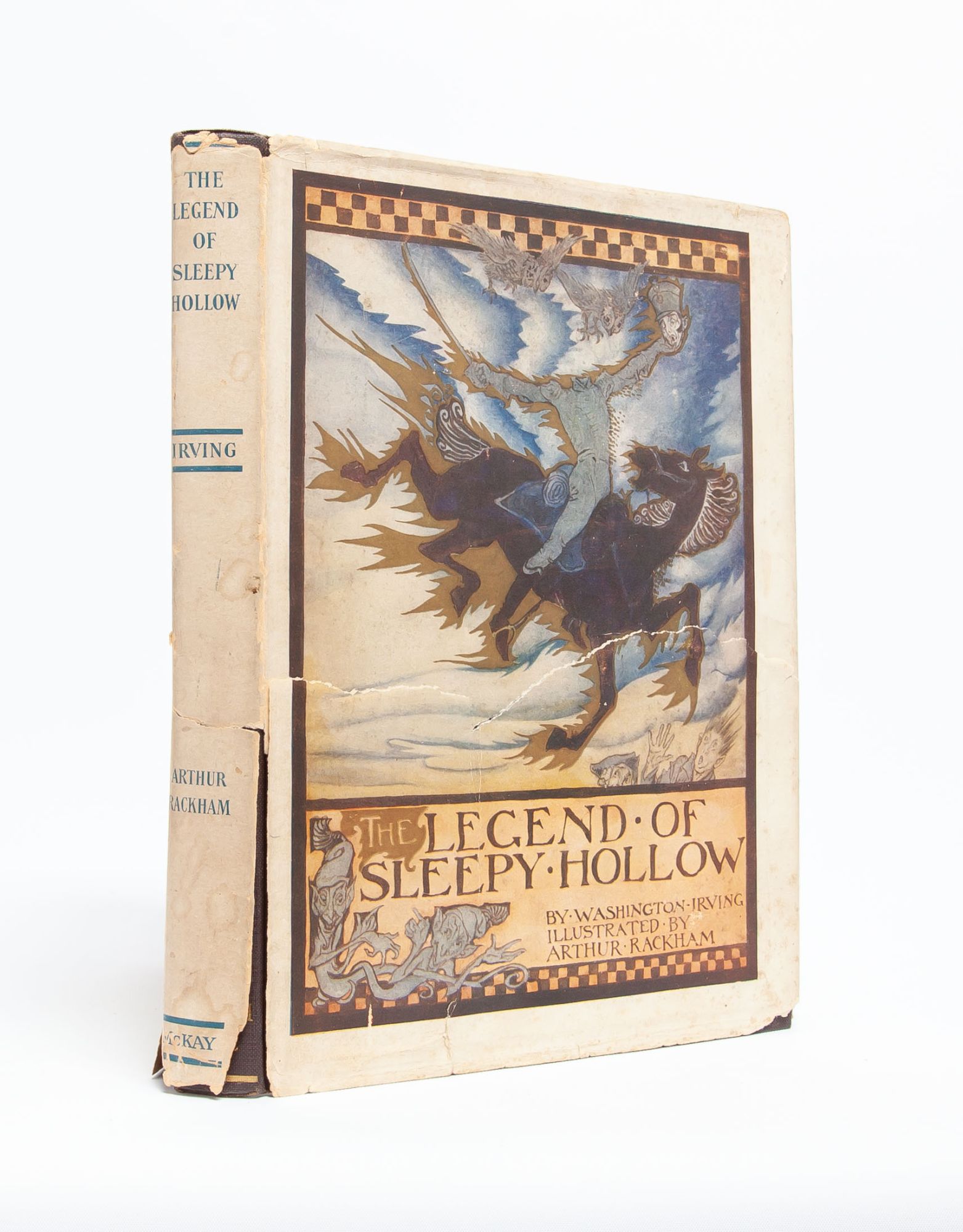 (Item #5216) The Legend of Sleepy Hollow. Arthur Rackham, Washington Irving.