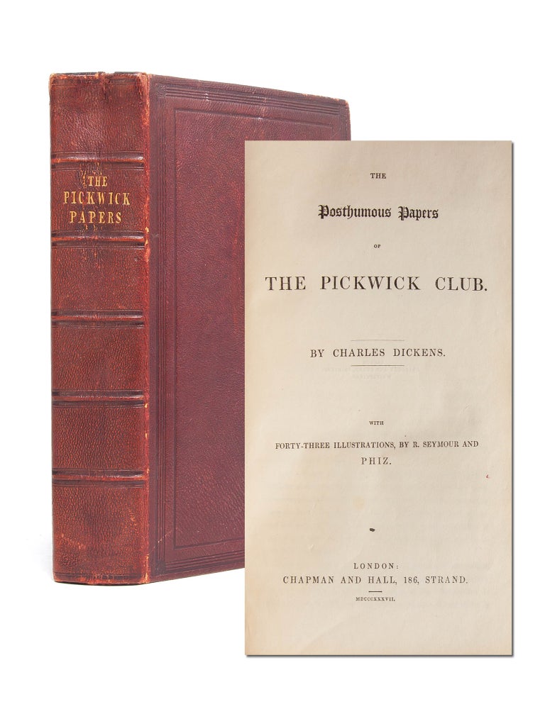 Item #5218) The Posthumous Papers of the Pickwick Club. Charles Dickens