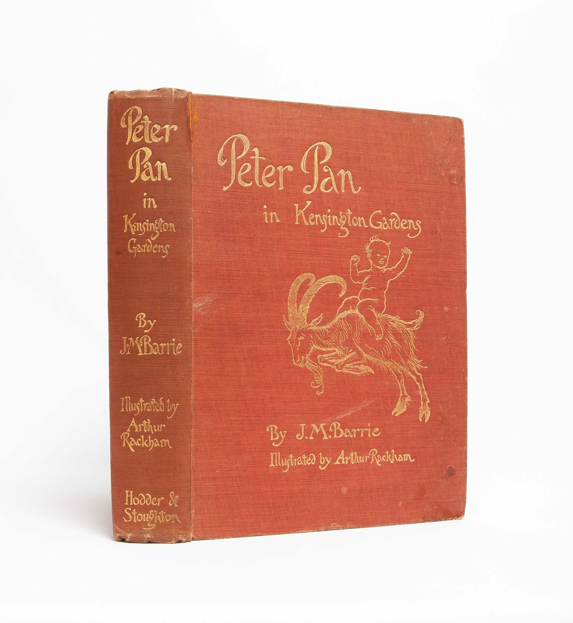 (Item #5233) Peter Pan in Kensington Gardens. Arthur Rackham, J. M. Barrie.