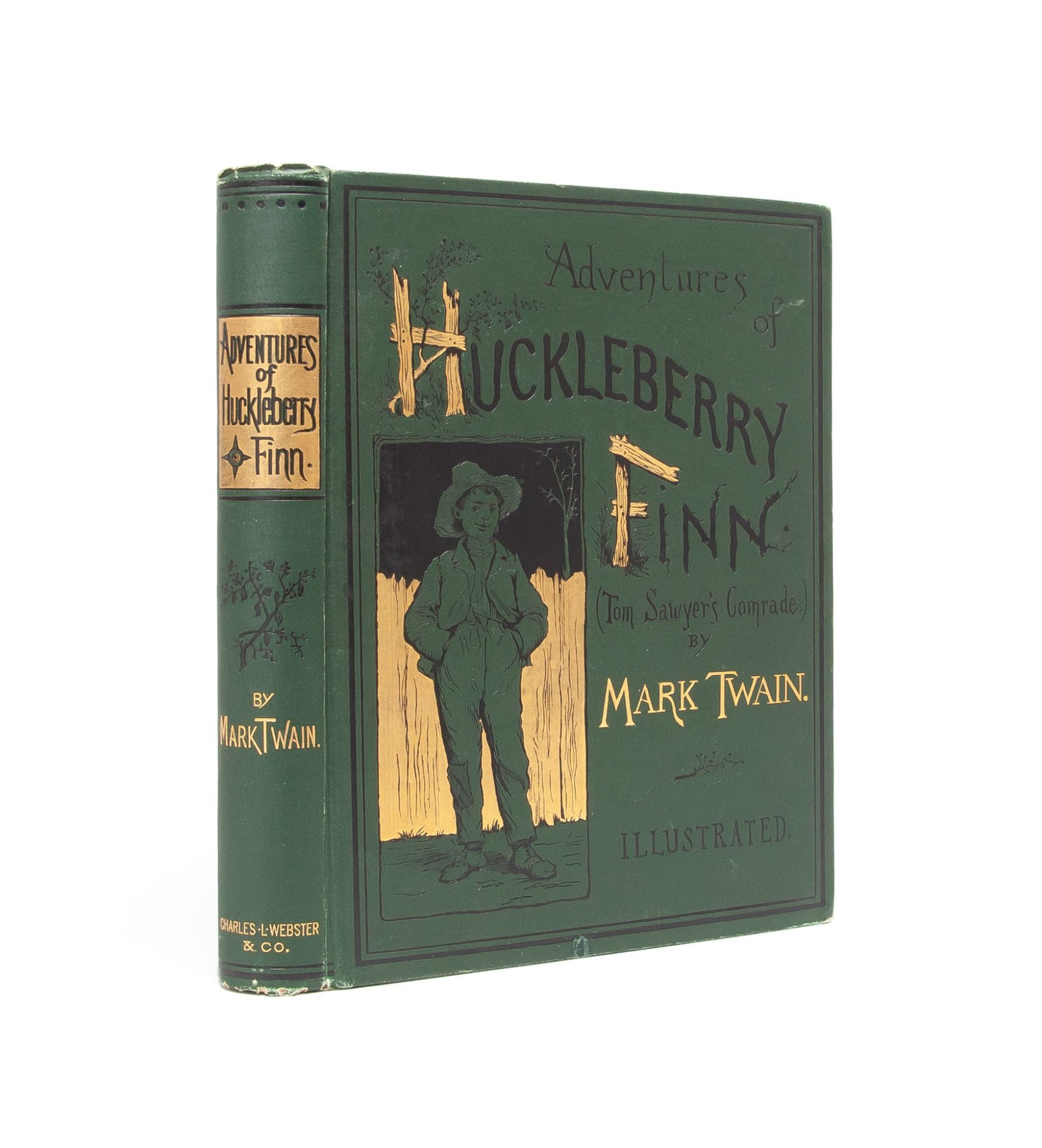 (Item #5250) Adventures of Huckleberry Finn. Mark Twain, Samuel L. Clemens.